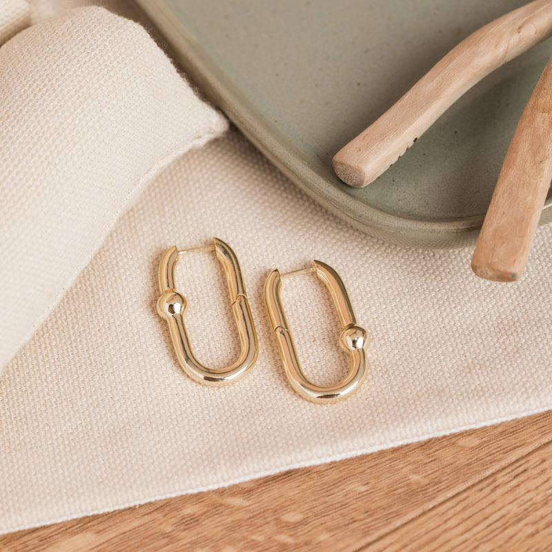 Georgie Earrings - Gold
