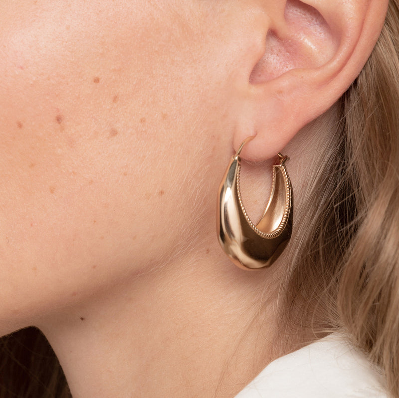 Nastassia Earrings - Gold