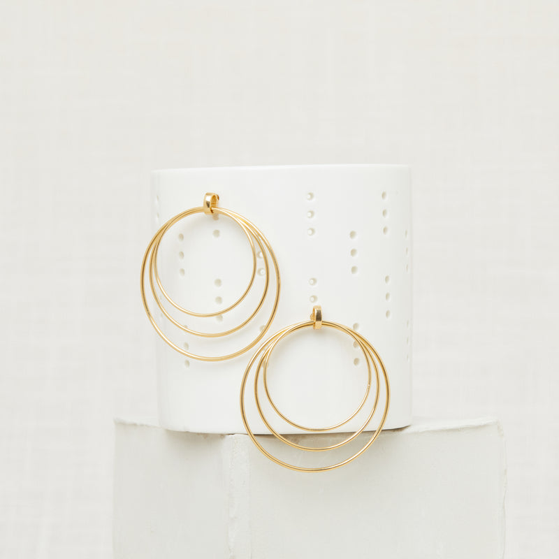Agustina Earrings - Gold