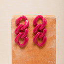 Gavin Earrings - Pitaya