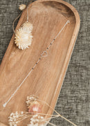 Pulsera con corazón esmaltado - Negro