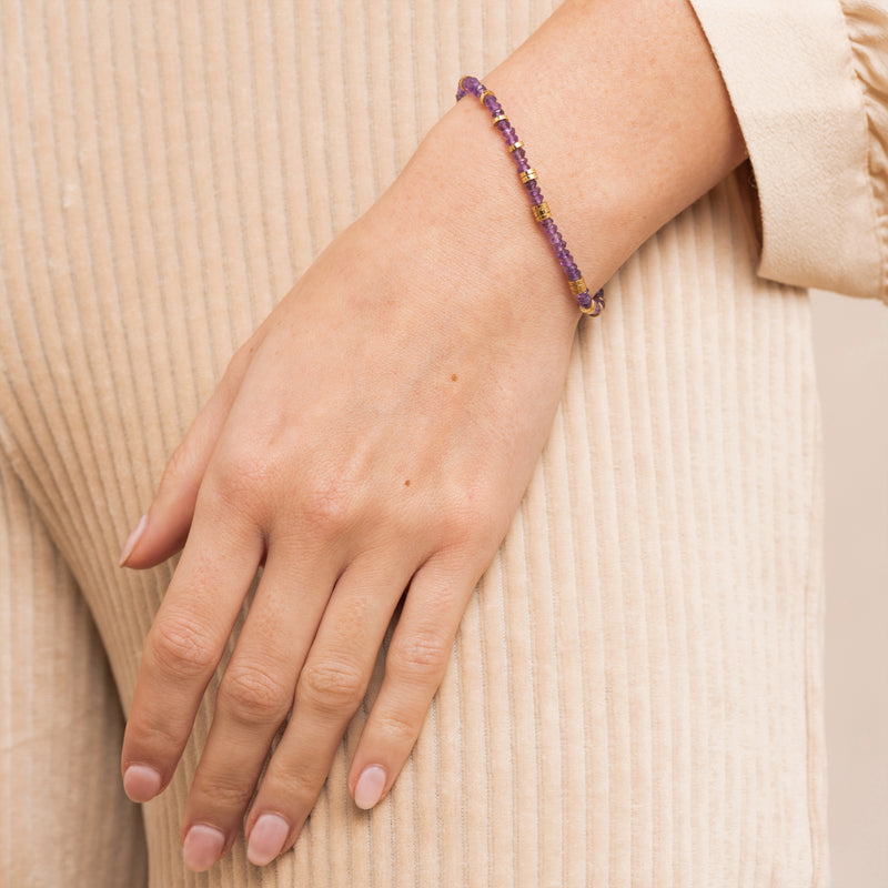 Nalini Bracelet - Amethyst
