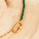 Anael Bracelet - Malachite