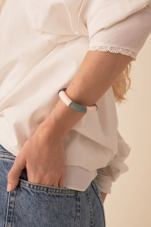 Paddy Bracelet - Violet & Matcha