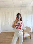 Amor, Pasta, Wine T-Shirt
