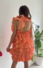 Vestido Froufrou Positano - Naranja