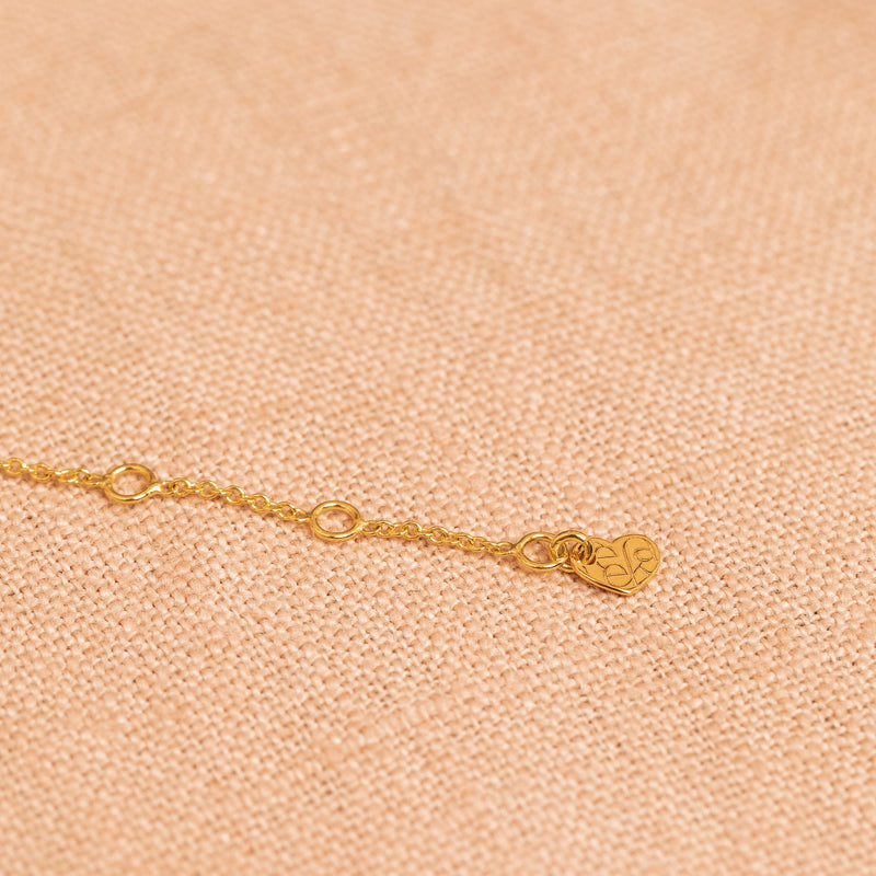 Heart Necklace - Emerald