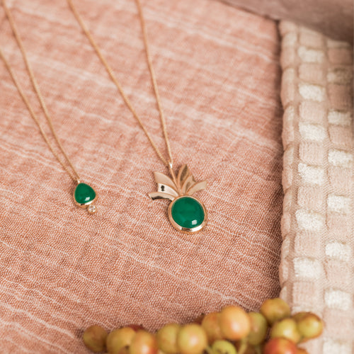 Simona Necklace - Serpentine