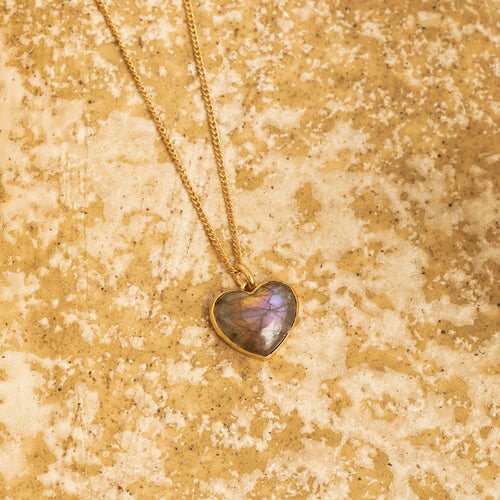 Mathilda Necklace - Labradorite
