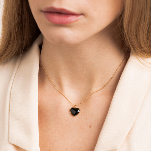 Mathilda Necklace - Black Onyx