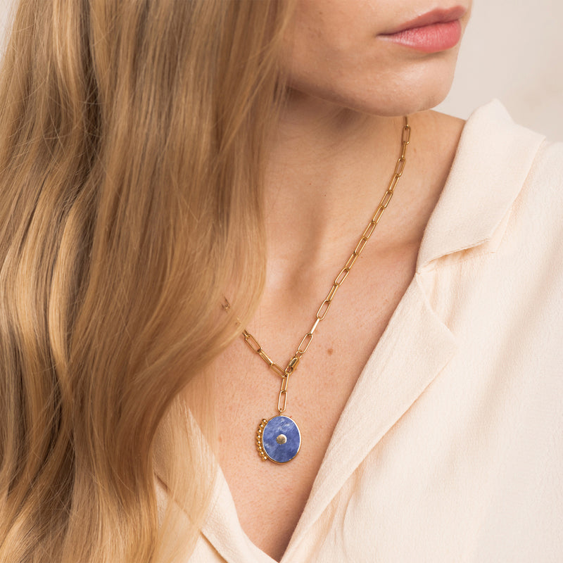 Pierre Andy Necklace - Sodalite