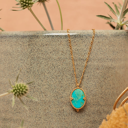 Collar Pierre Mini Audrey - Turquesa