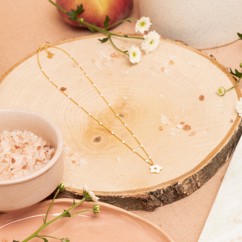 Collar Magnolia - Blanco