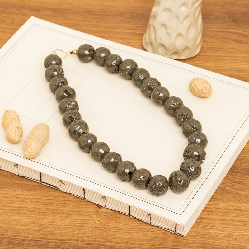 Valmy Necklace - Khaki