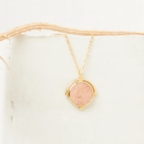 Collar Selie - Amazonita Naranja