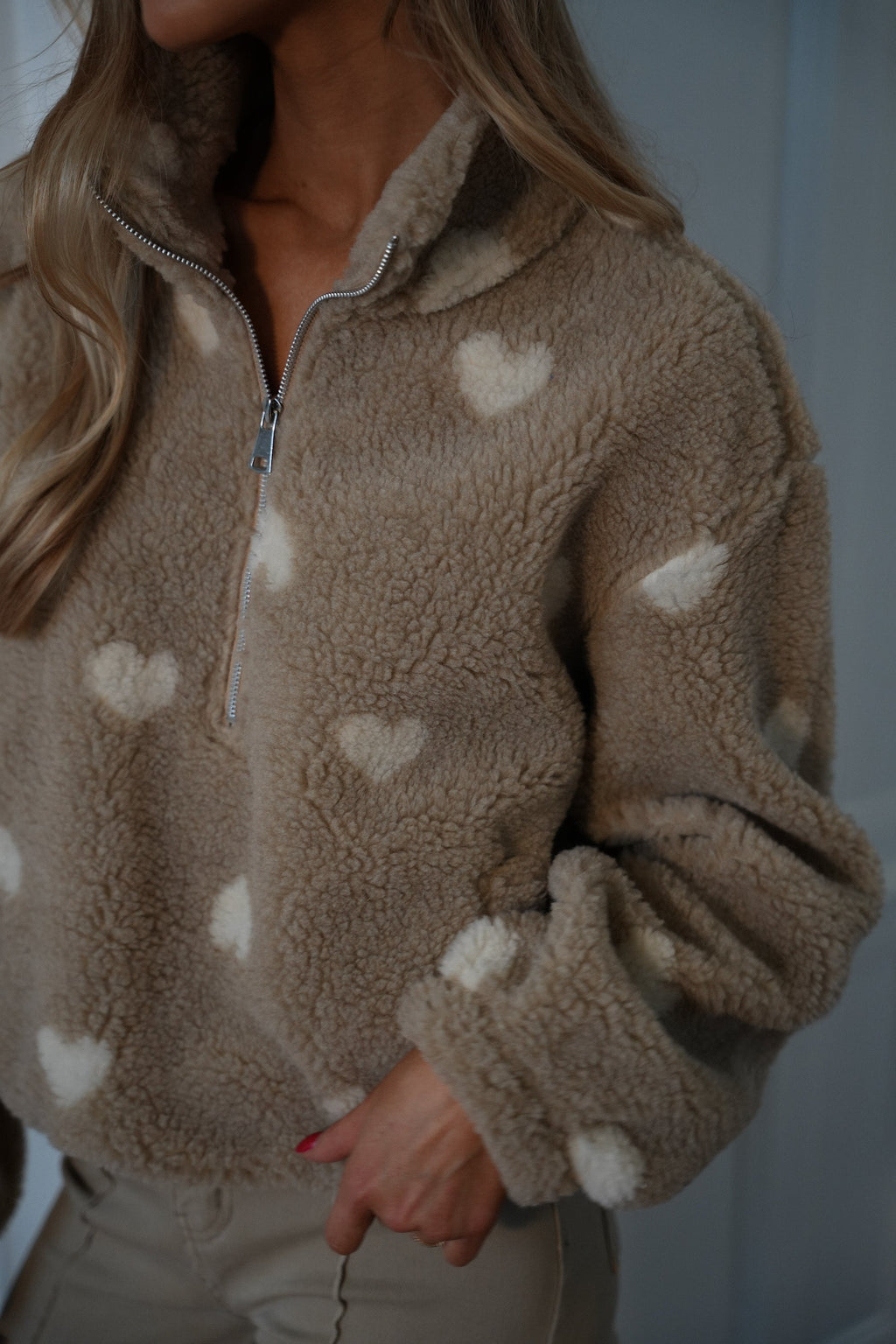 Sweat Polaire Valentin - Beige