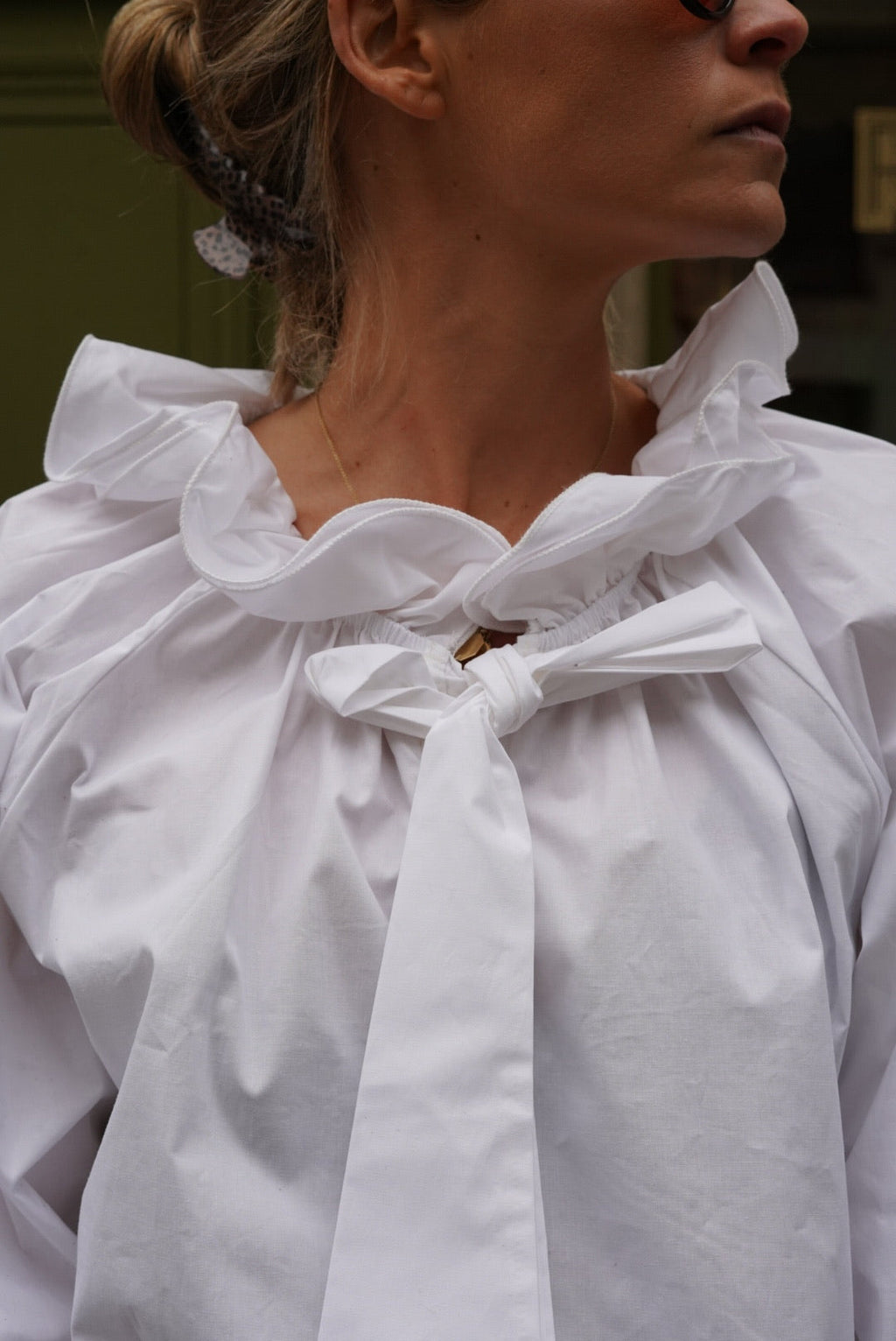 Madeleine Blouse White