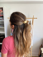 Hair Elastic with Gold Insert