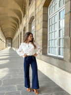 Victorine raw denim jeans