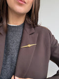 Broche Vintage - Barrette Y Forma De Lazo