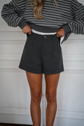 Short Taille Haute Dona - Gris