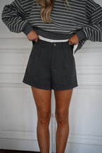 Short Taille Haute Dona - Gris