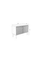 Morning 2 Doors - Sideboard - MDF - Gray
