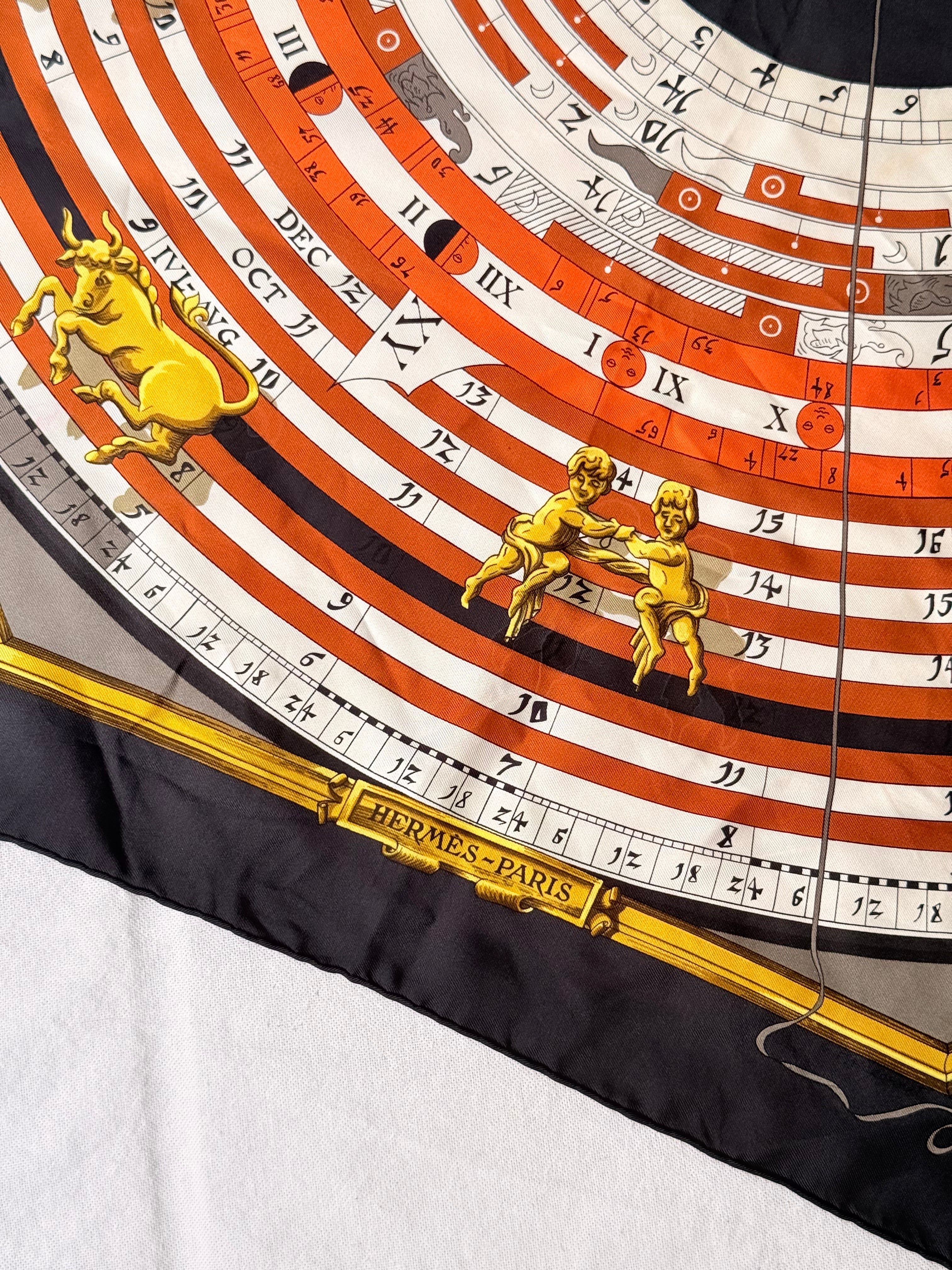 Foulard Hermès – Modèle Astrologie
