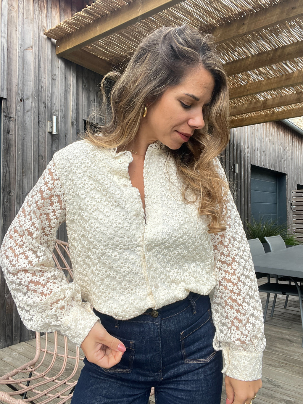 Isaure Embroidered Blouse
