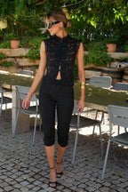 Pantalon Capri Noémie - Noir