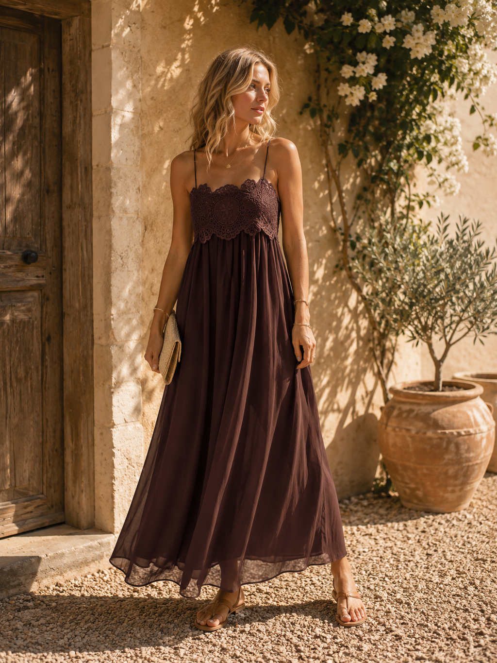 Robe Angelique - Choco
