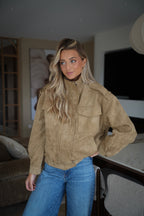 Veste Suédée Maylan - Beige