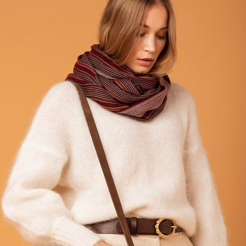 Echarpe Malena - Carmin