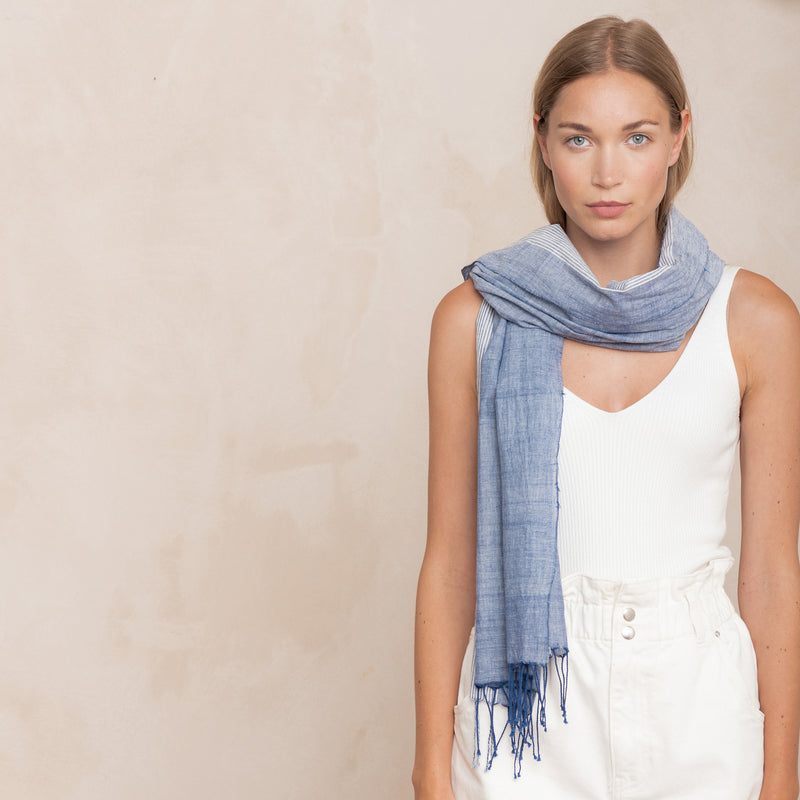 Large Adam Scarf - Jean