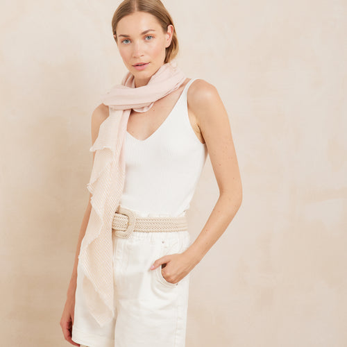 Bufanda Judy - Polvo y Plata