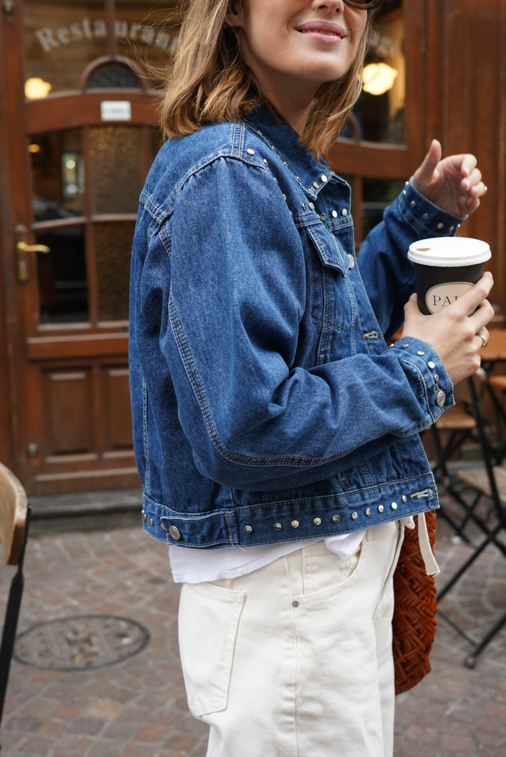 Thelma Denim Jacket Blue