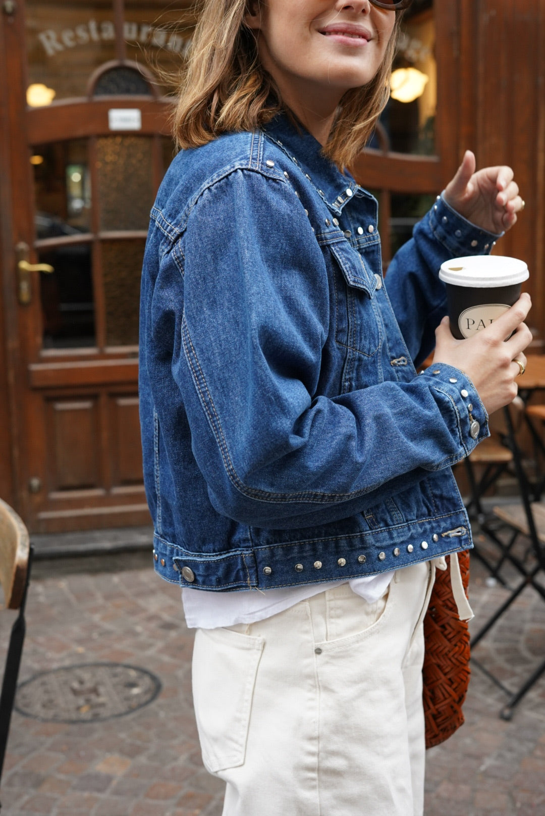Thelma Denim Jacket Blue