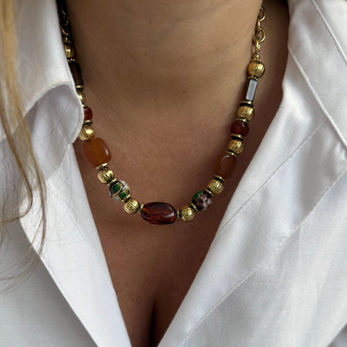 Collier Namia - Ambre