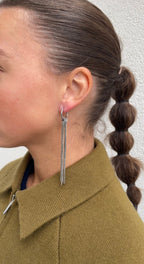 Boucles D'Oreilles Knot X Hoops
