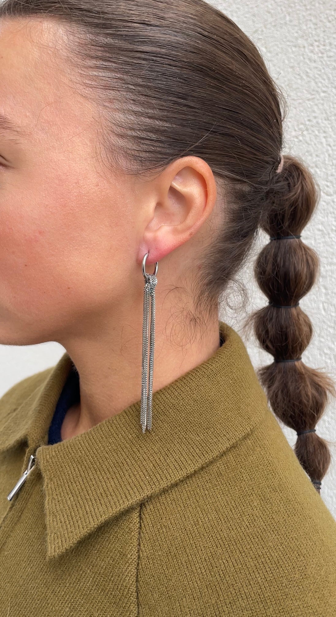 Boucles D'Oreilles Knot X Hoops