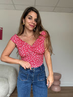 Top floral Lina