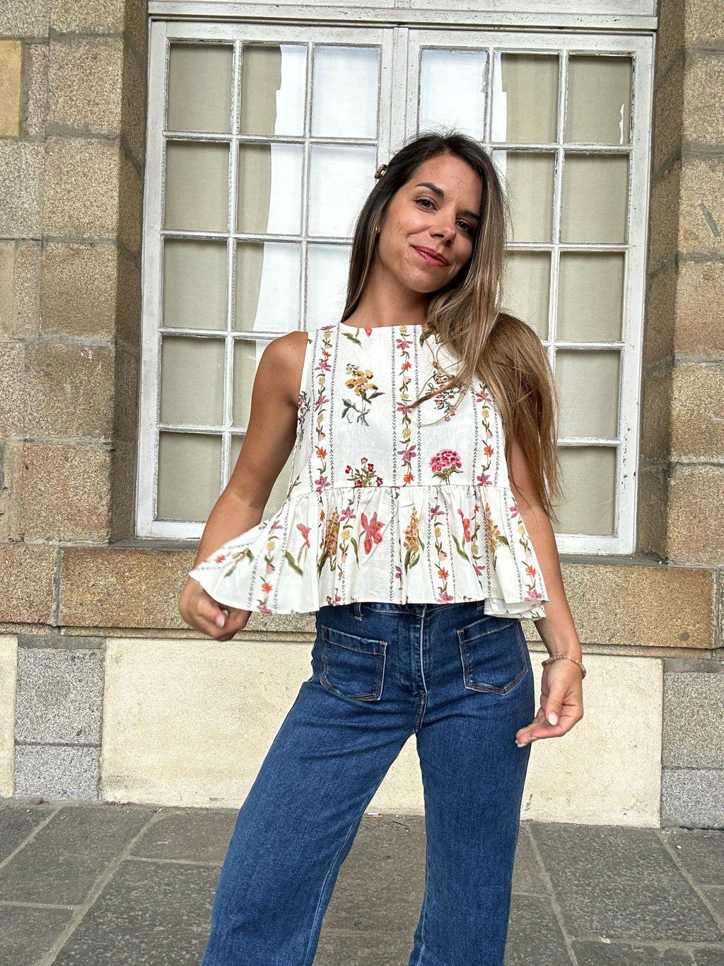 Blouse Péplum Olivia