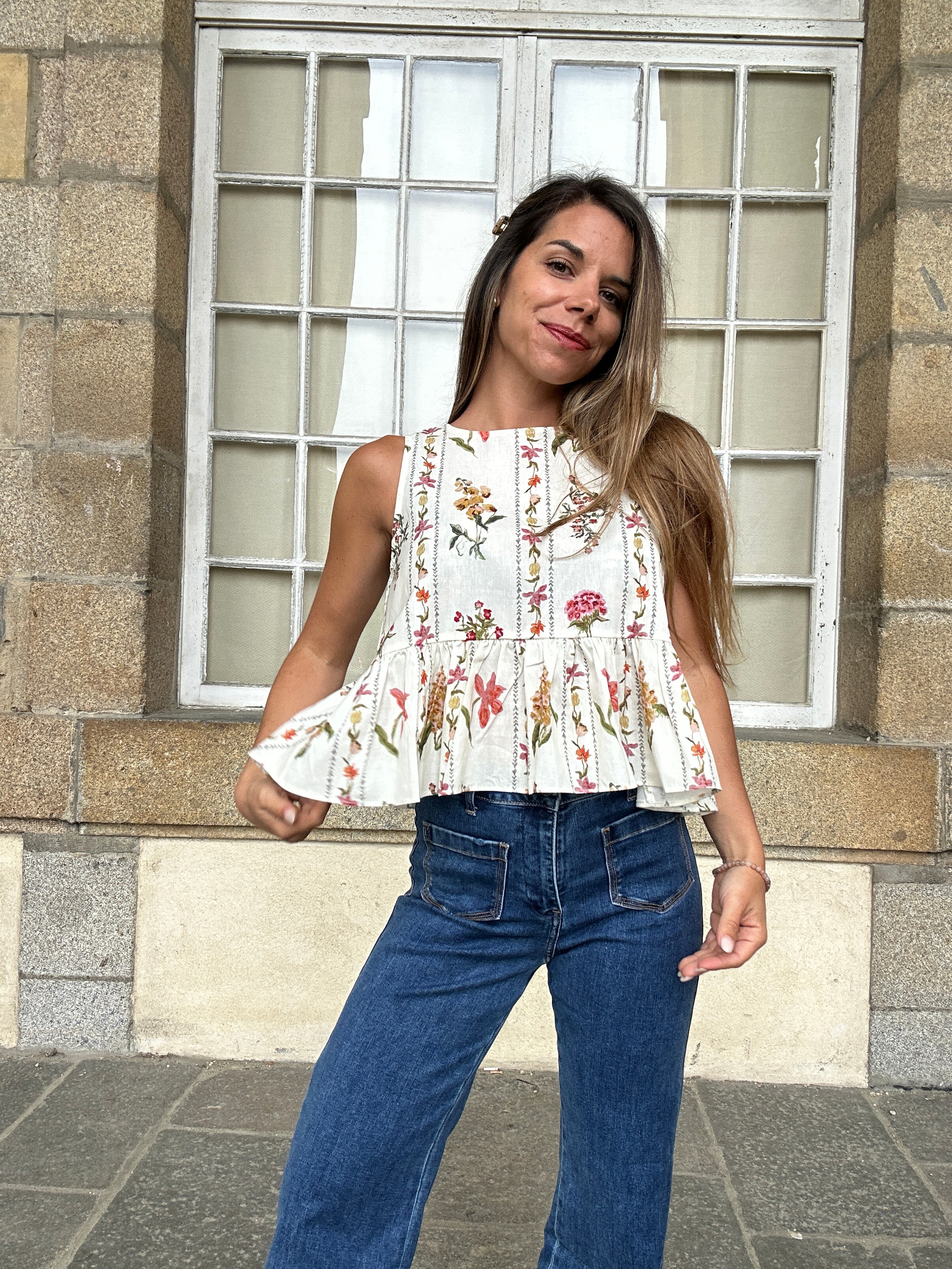 Blouse Péplum Olivia