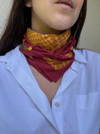 Foulard Céline – Modèle Étriers Et Serpent