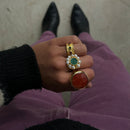 Lulú Green Ring
