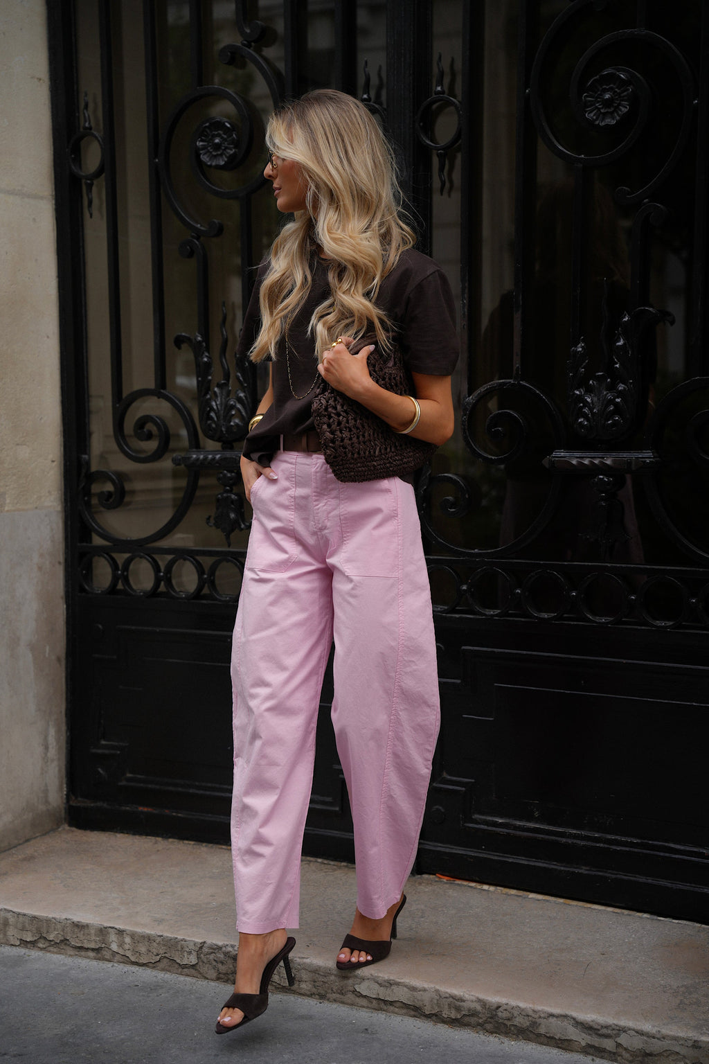 Pantalon Ballon Jay - Rose