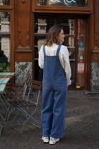 Brown Denim Overalls