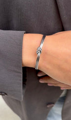 Knot Bangle Bracelet