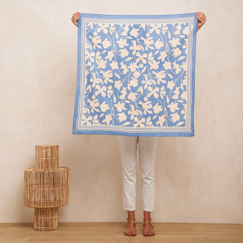Foulard Floran - Campagne Vintage Denim