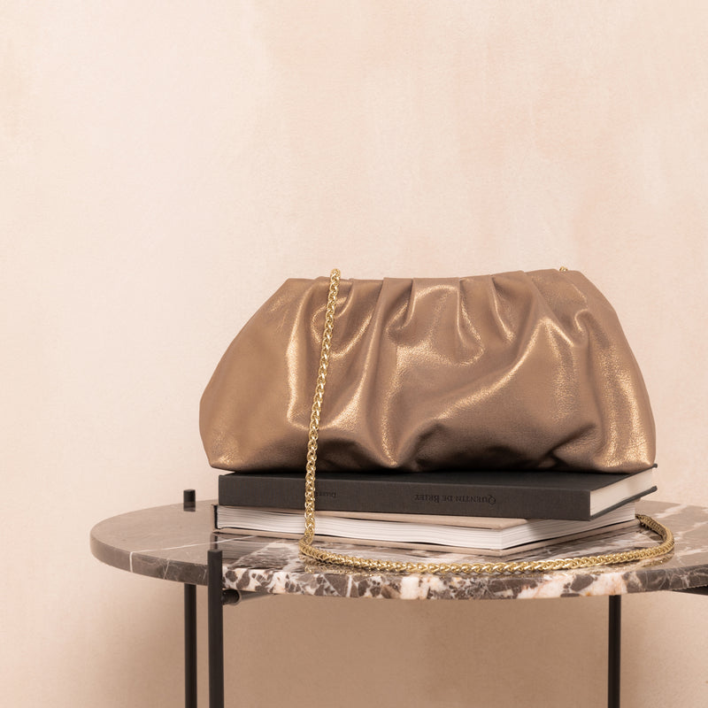 Sac Sofya - Beige & Dore